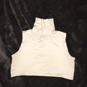 Turtleneck crop top